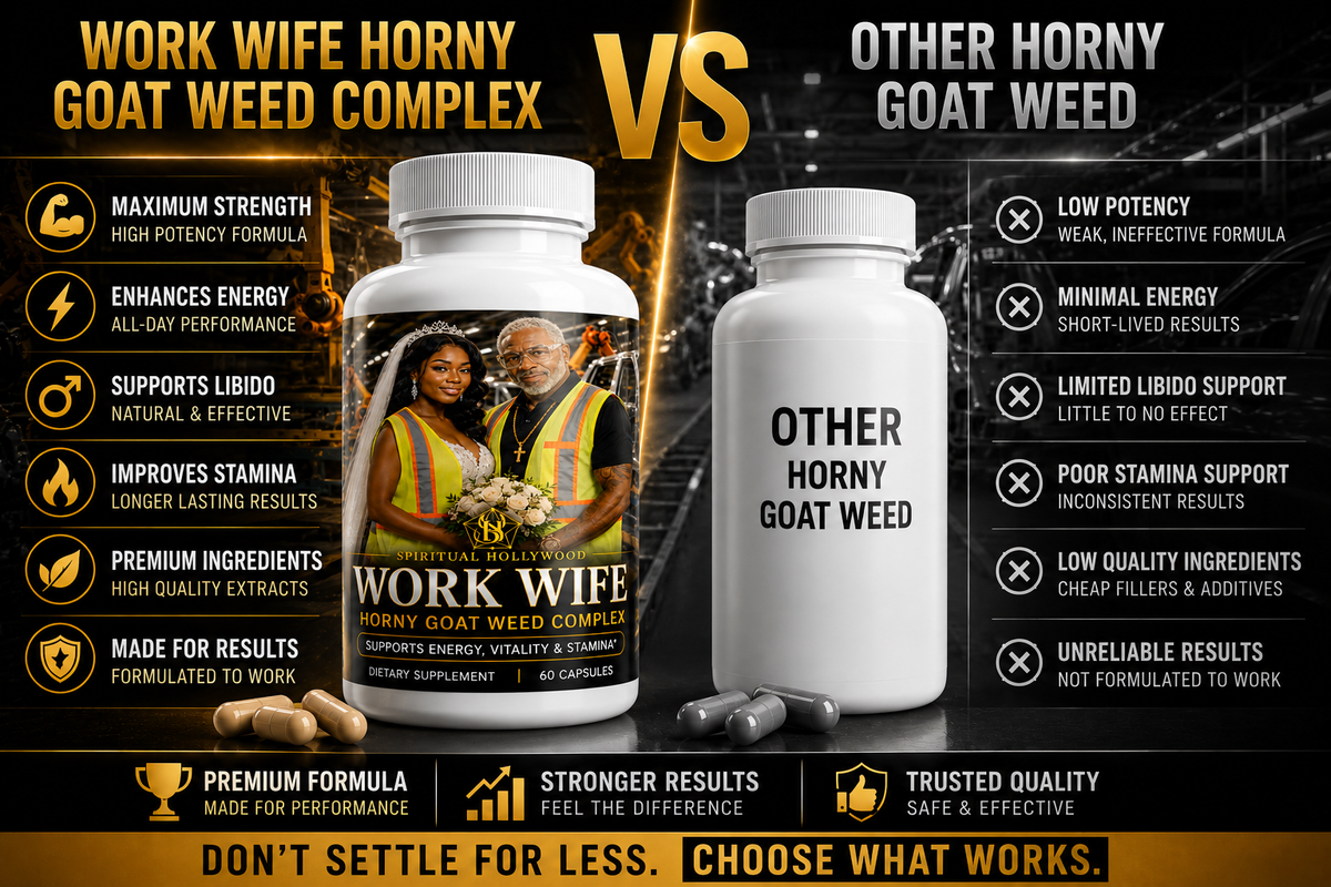 Spiritual Hollywood's Work Wife Horny Goat Weed Complex