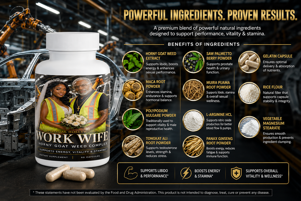 Spiritual Hollywood's Work Wife Horny Goat Weed Complex